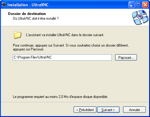 comment installer ultravnc